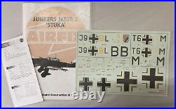 Airfix Junkers JU87B-2 STUKA 1/24 Model Kit 18002 Complete! Sealed Parts bags