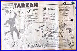 Aurora 111 Tarzan Kit No. 820-100, Opened Box, Complete