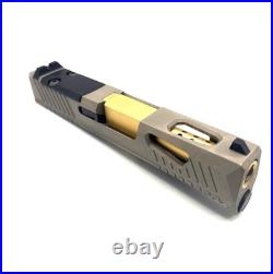 BLEMISHED HTA Glock 43 43x 48 Complete Nickel Reaper Slide RMSC Ported Barrel