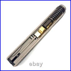 BLEMISHED HTA Glock 43 43x 48 Complete Nickel Reaper Slide RMSC Ported Barrel