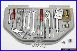 BMW E30 E28 Heyco LARGE TOOL SET BOX COMPLETE & RARE PARTS TRUNK RED TOOLS KIT