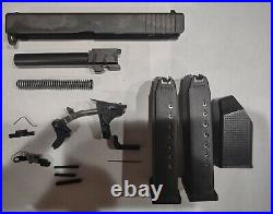 BRAND NEW Glock 17 Gen 3 OEM Complete Slide and Lower Parts Kit 2 mags 9mm G17