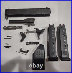 BRAND NEW Glock 43X OEM Complete Slide and Parts Kit with 2 Magazines G43X 9mm