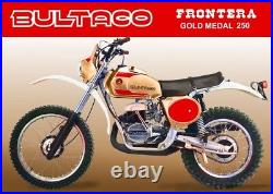 BULTACO FRONTERA GOLD MEDAL 250cc COMPLETE BODY KIT PARTS NEW FRONTERA 492 250cc