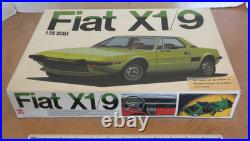 Bandai Fiat X1/9 Model Kit, #8082, 1/20 Scale, 100% Complete, Parts Sealed