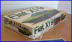 Bandai Fiat X1/9 Model Kit, #8082, 1/20 Scale, 100% Complete, Parts Sealed