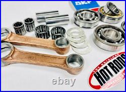 Banshee 14mm Billet Stroker Crank Rebuild 125.4 Rods Bearings Complete Parts Kit