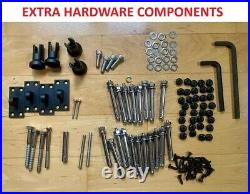 COMPLETE 1/8 Cable Railing Kit With Posts Hydraulic Crimper Extra Cable & Parts