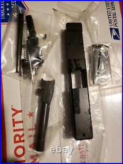COMPLETE Glock 19 RMR Gen1-3 Slide With BARREL & SLIDE PARTS KIT GEN 1-3 & P80 Cut