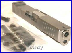 COMPLETE Glock 19 RMR Stainless Gen 1-3 W SS BARREL & SLIDE PARTS KIT P80 Zev
