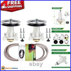 Complete 46 Inch Deck Rebuild Kit OEM Parts for Husqvarna & Craftsman Mowers