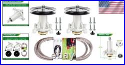 Complete 46 Inch Deck Rebuild Kit OEM Parts for Husqvarna & Craftsman Mowers