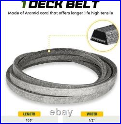 Complete 46-Inch Deck Rebuild Kit for Cub Cadet with Aramid Replacement Parts