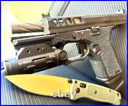Complete AMP Slide For Glock 19 Gen 3 RMR Cut Fiber Sights G19 Upper +FREE KNIFE