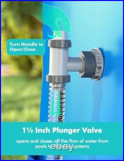 Complete Above Ground Pool Replacement Parts Kit Plunger Valves & Adapters