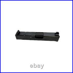 Complete Assembled DLC RMR Slide for G26 Tall Sights DLC Flush Cut Barrel