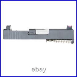 Complete Assembled Optic Ready RMSc Slide for Glock 43 Gen 3 Polished PVD Barrel
