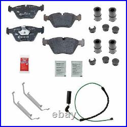 Complete Ate Front Brake Pad and Parts Installation Kit 2006-08 BMW Z4 3.0Si