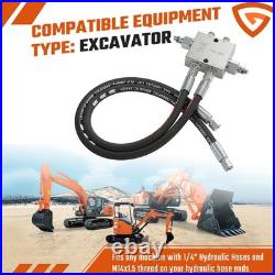 Complete Cushion Valve Kit Assembled for Mini Excavator Swivel Hydraulic Parts