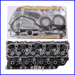 Complete Cylinder Head Assembly & Full Gasket Kit For Mitsubishi S4S Engine Part