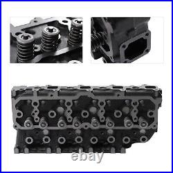 Complete Cylinder Head Replace + Full Gasket Kit For Mitsubishi S4S Engine Parts