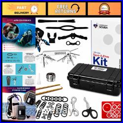 Complete Dive Repair Kit Essential Tools, Spare Parts & O-Rings for Divers
