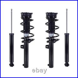 Complete FCS Front Struts Coil Spring Rear Shocks Kit For 18-24 Volkswagen Atlas