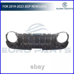Complete Front Bumper Cover Kit WithGrille Fog Light For Jeep Renegade 2019-2023