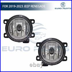 Complete Front Bumper Cover Kit WithGrille Fog Light For Jeep Renegade 2019-2023