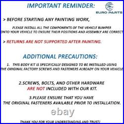 Complete Front Bumper Cover Kit WithGrille Fog Light For Jeep Renegade 2019-2023