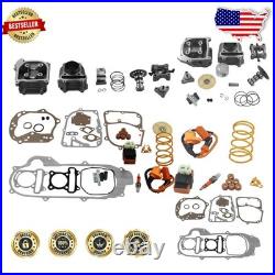 Complete GY6 100cc Big Bore Kit 69mm Valve 50mm Engine Upgrade Performance Parts