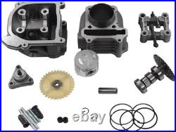 Complete GY6 100cc Big Bore Kit 69mm Valve 50mm Engine Upgrade Performance Parts