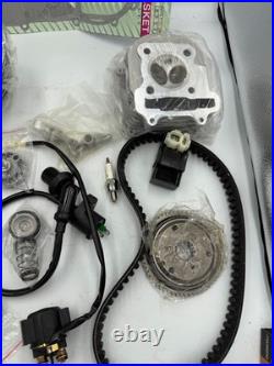 Complete GY6 150cc Cylinder Head and Parts Kit Performance Upgrade for Engines