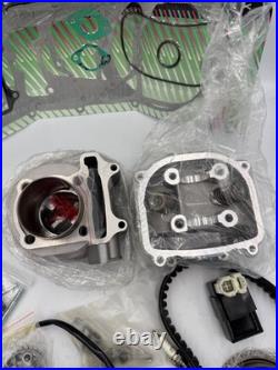 Complete GY6 150cc Cylinder Head and Parts Kit Performance Upgrade for Engines