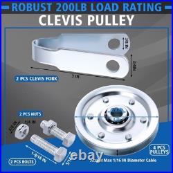 Complete Heavy-Duty Garage Door Parts Kit 140 lb Springs, Cables & Pulleys