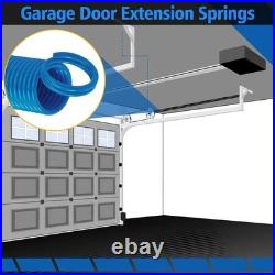 Complete Heavy-Duty Garage Door Parts Kit 140 lb Springs, Cables & Pulleys