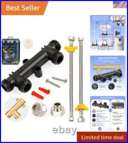 Complete Hot Water Recirculation Kit Copper Sensor Valve & Installation Parts