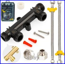 Complete Hot Water Recirculation Kit Copper Sensor Valve & Installation Parts