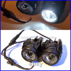 Complete LED Auxiliary Spot Fog Light Assembly Kit Royal Enfield Himalayan 400
