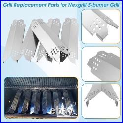 Complete Nexgrill 4/5-Burner Replacement Parts Kit with Heat Plates and Igniters