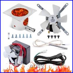 Complete Pellet Grill Parts Kit Auger Motor, Induction Fan, Igniter & More