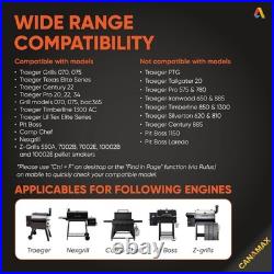 Complete Pellet Grill Parts Kit Auger Motor, Induction Fan, Igniter & More