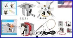Complete Pellet Grill Parts Kit for Traeger Pit Boss, Auger Motor Fan Burn Po