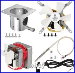 Complete Pellet Grill Parts Kit for Traeger Pit Boss, Auger Motor Fan Burn Po