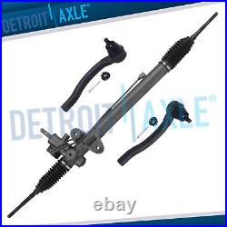 Complete Power Steering Rack and Pinion Outer Tie Rods for 2009-2015 Honda Pilot