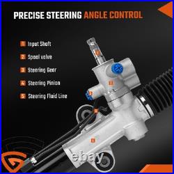 Complete Power Steering Rack and Pinion Outer Tie Rods for 2009-2015 Honda Pilot
