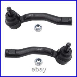 Complete Power Steering Rack and Pinion Tie Rods for 2003 2008 Toyota Corolla