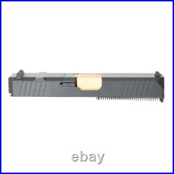 Complete RMR Cut Assembled Pistol Slide for Glock 19 G19 Gen 1-3 PVD Gold