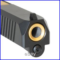 Complete RMR Cut Assembled Pistol Slide for Glock 19 G19 Gen 1-3 PVD Gold