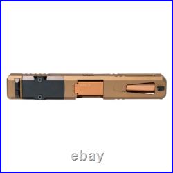 Complete RMR Cut Assembled Pistol Slide for Glock 19 Gen 1-3 Burnt Bronze